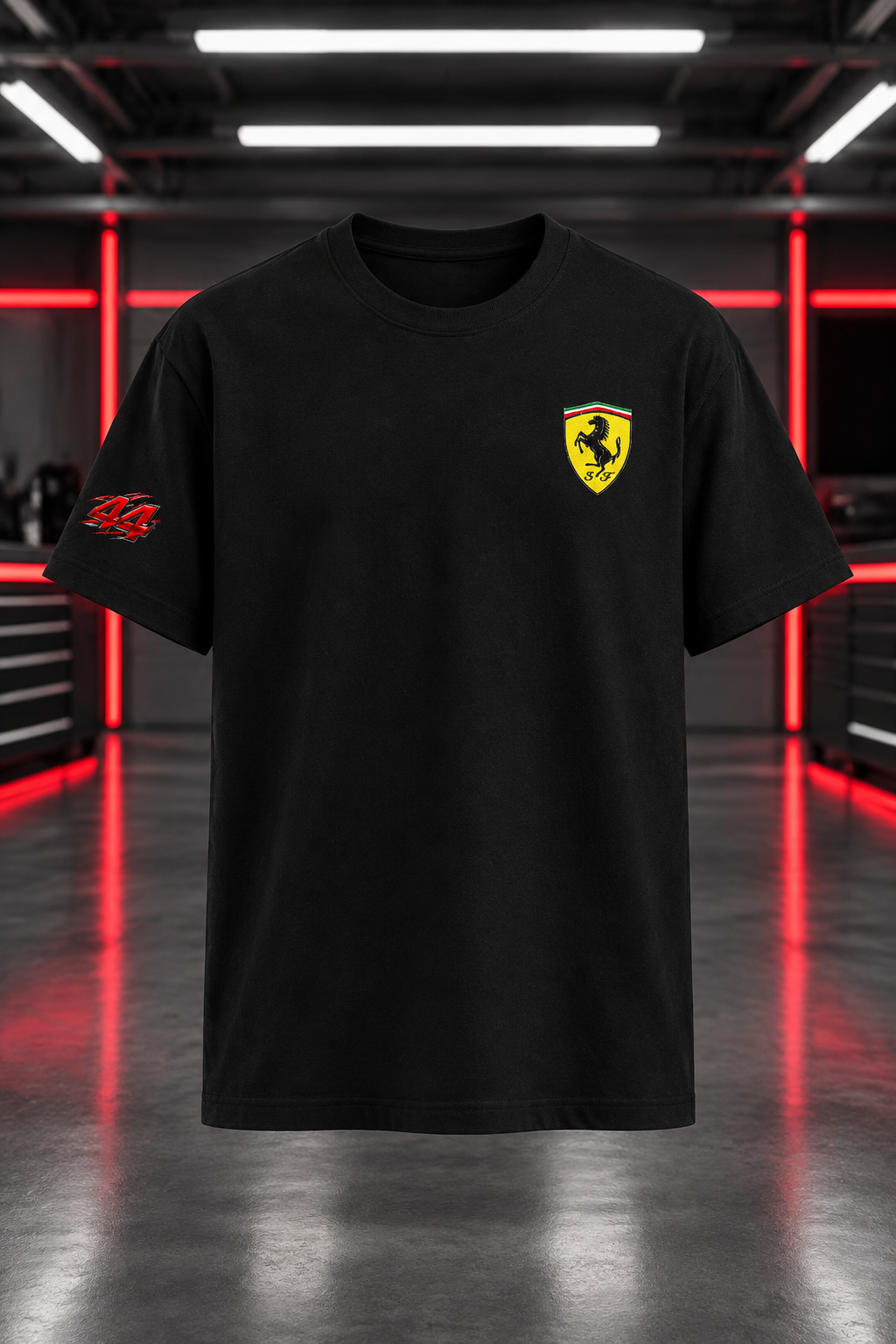 #44 product mockup front view