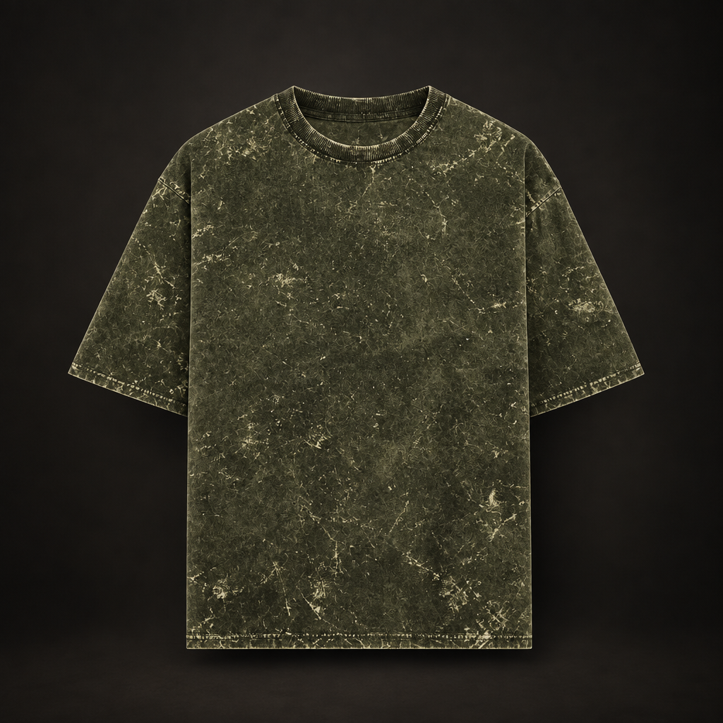 Acid Olive Green design-first preview