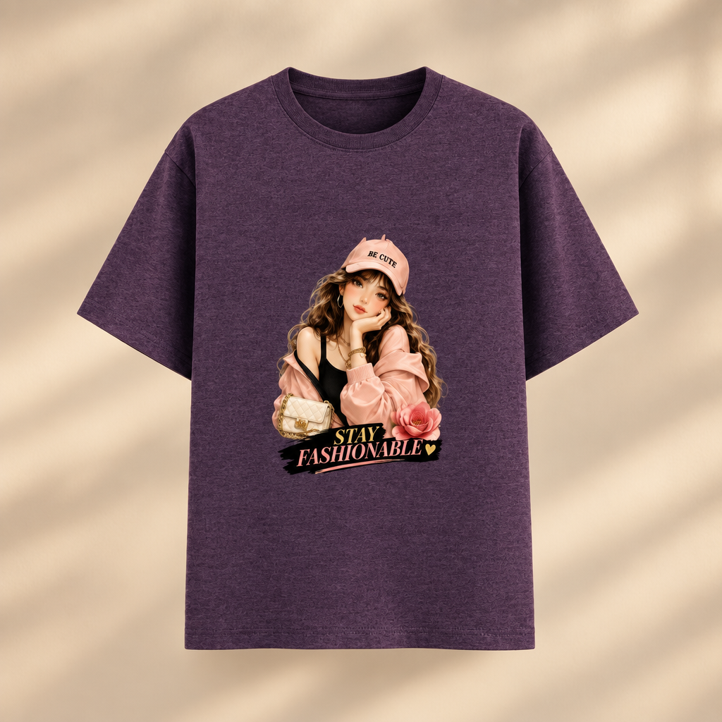 Be You Purple Melange design-first preview