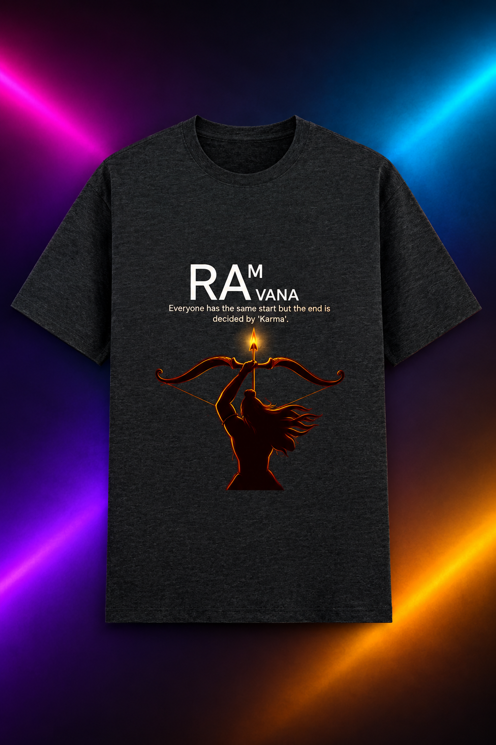 Black Melange design