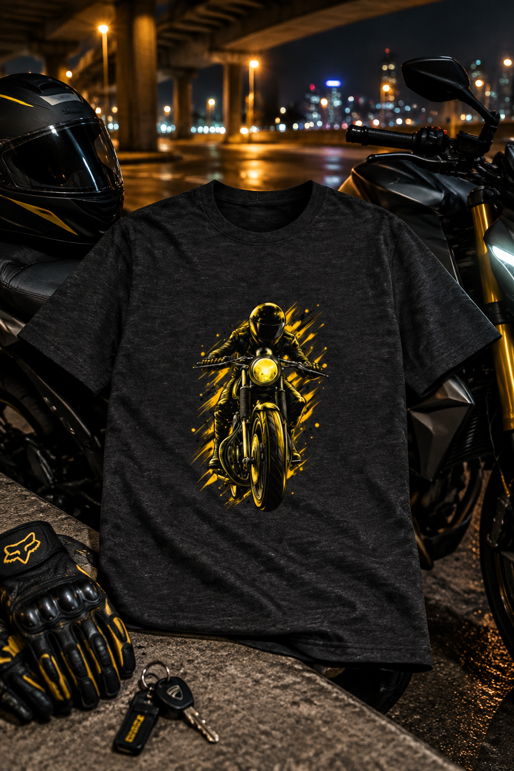 Black Melange design