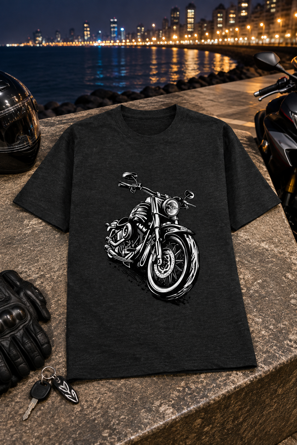 Black Melange design
