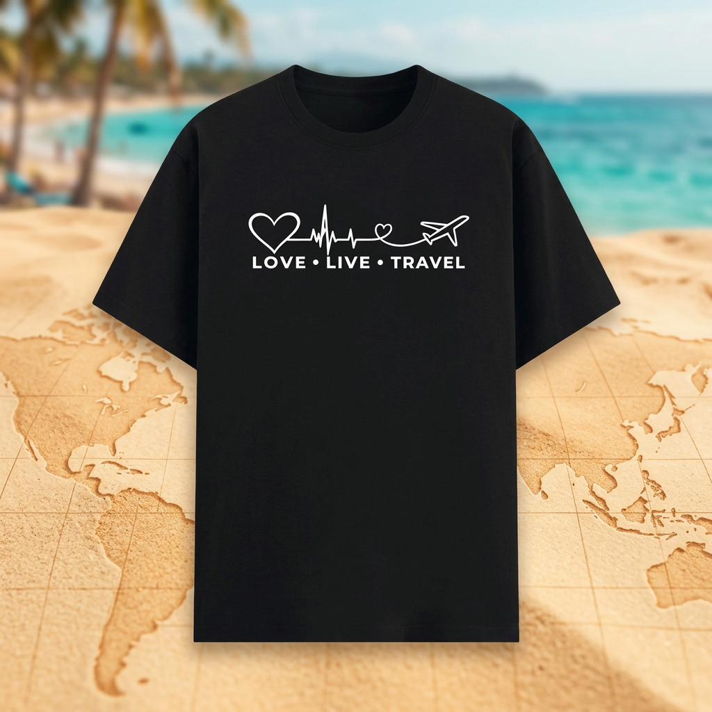 Black travel design preview