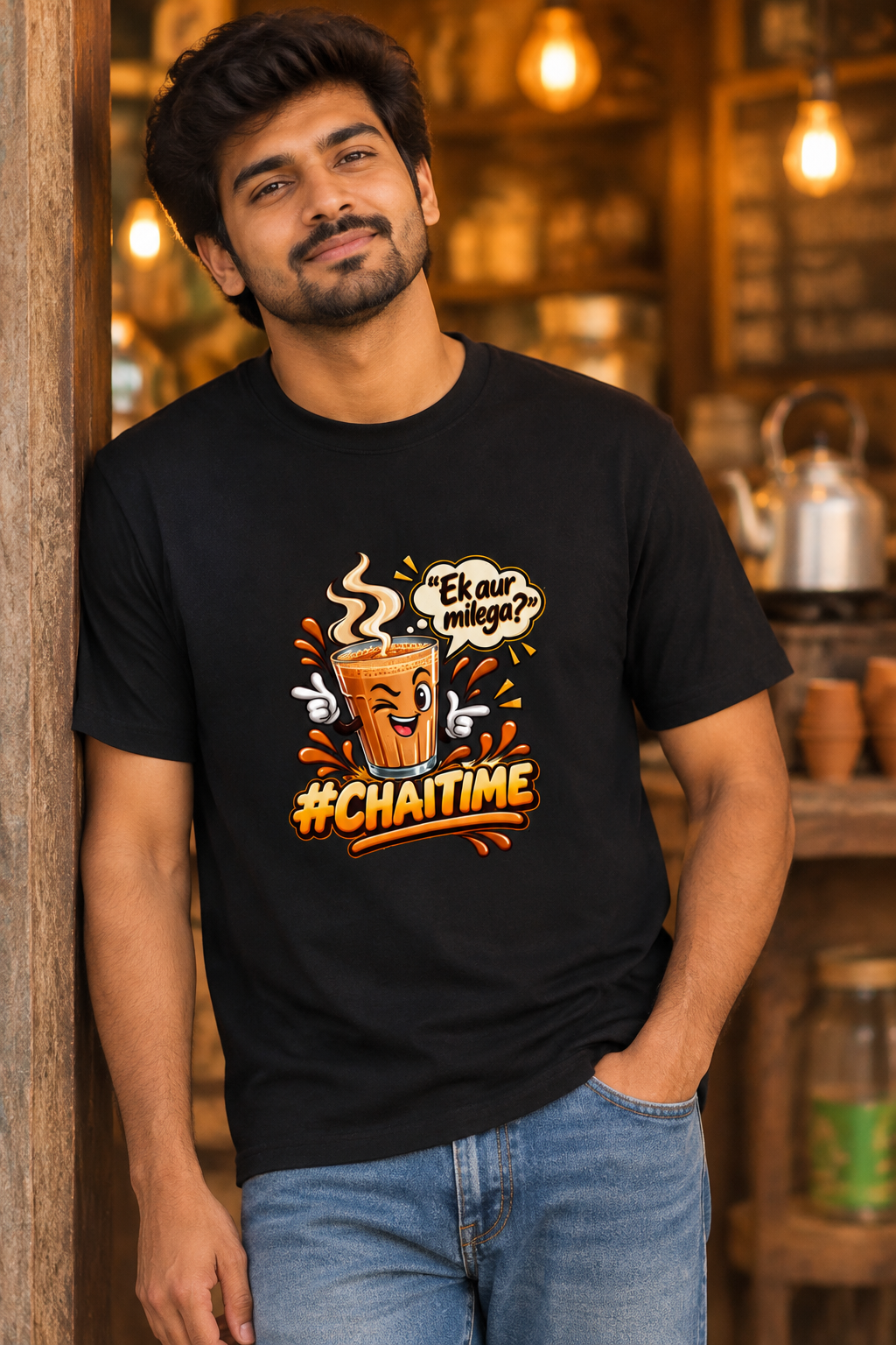 Chaitime Black male model