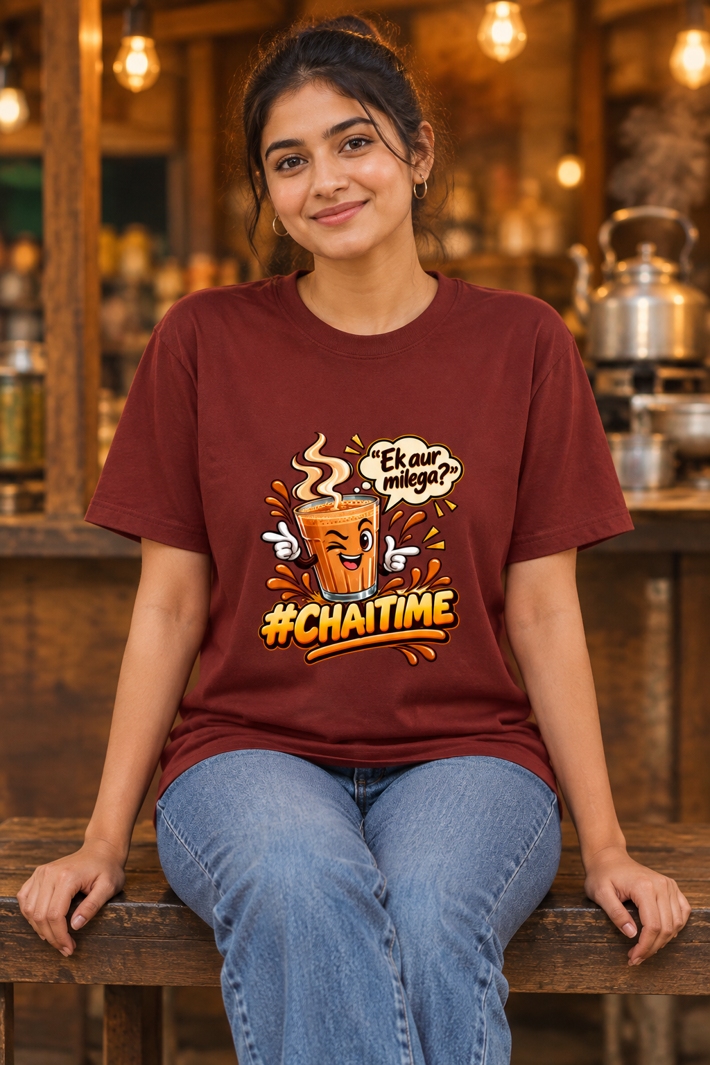 Chaitime Red female model