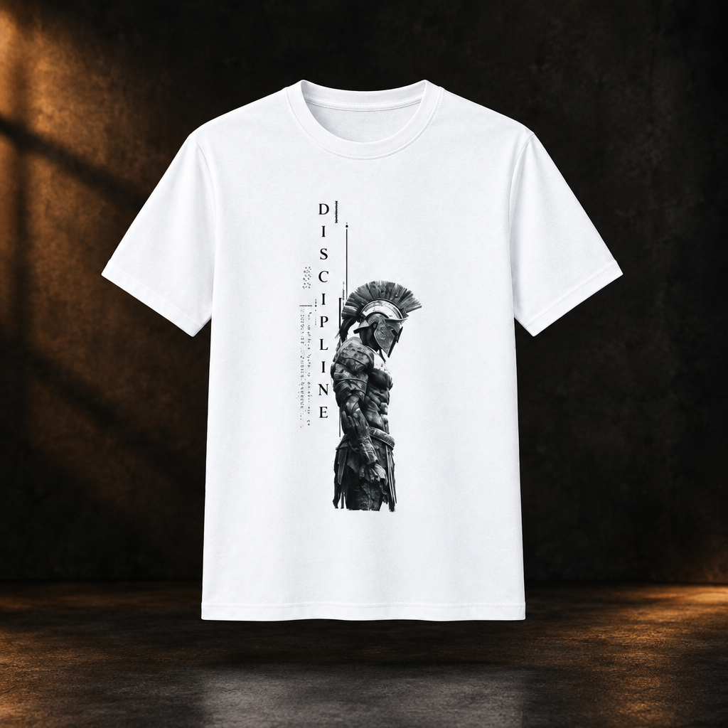 Disciplined Warrior White design-first preview
