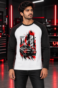 DODGE black white male model
