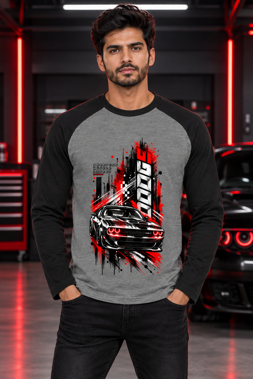 DODGE charcoal melange male model