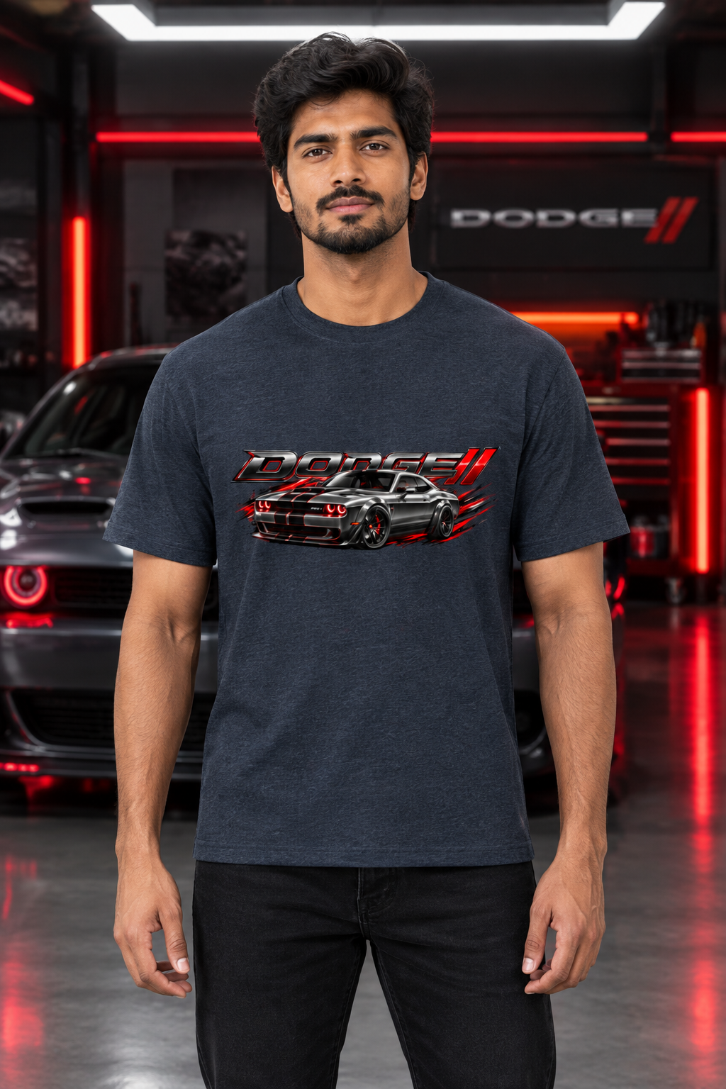 DODGE Navy Melange male model