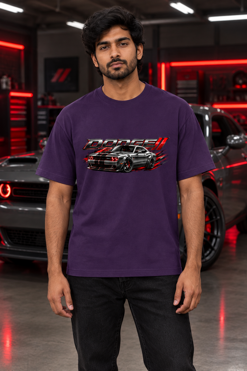 DODGE Purple male model