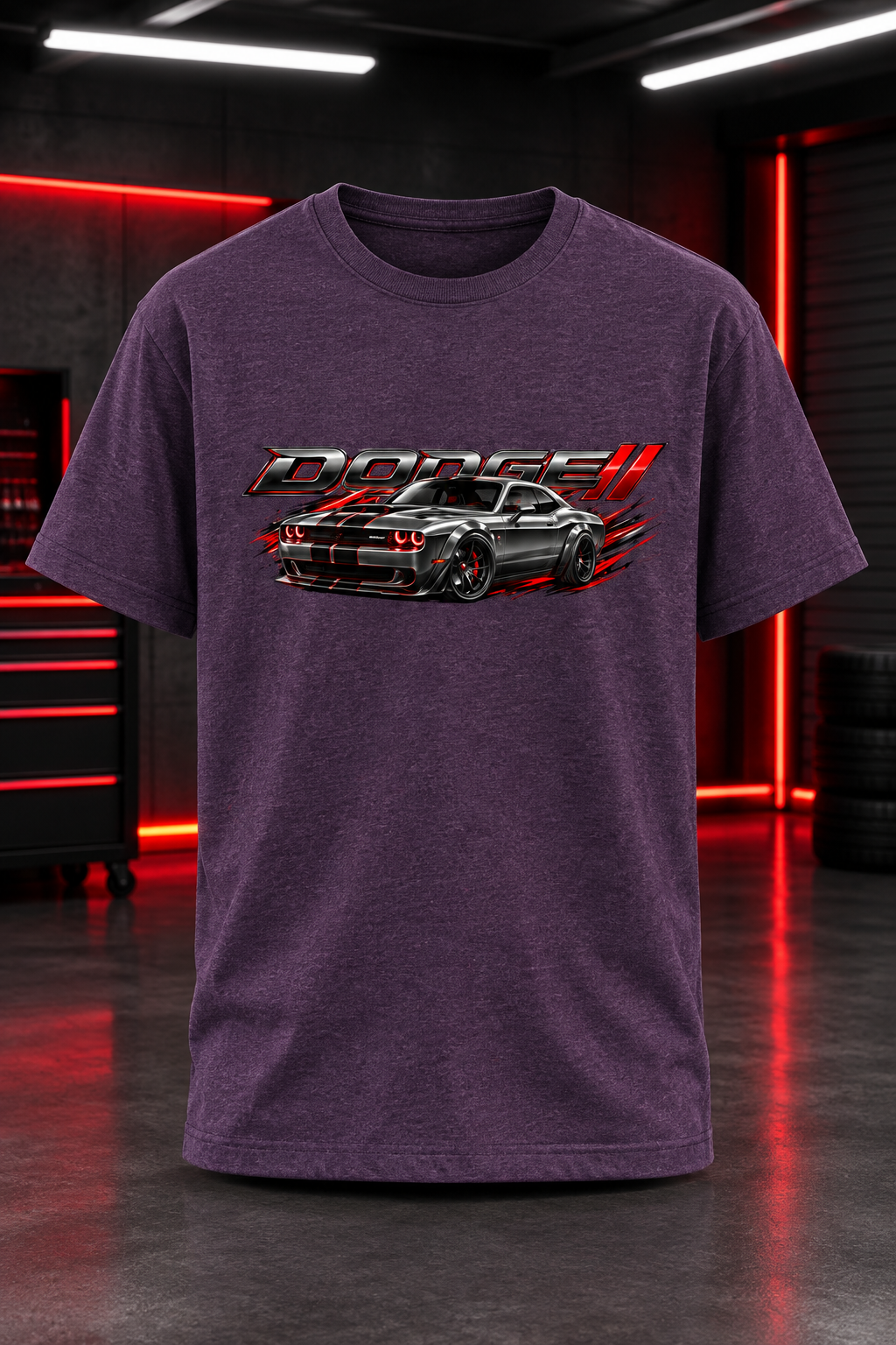DODGE Purple Melange mockup