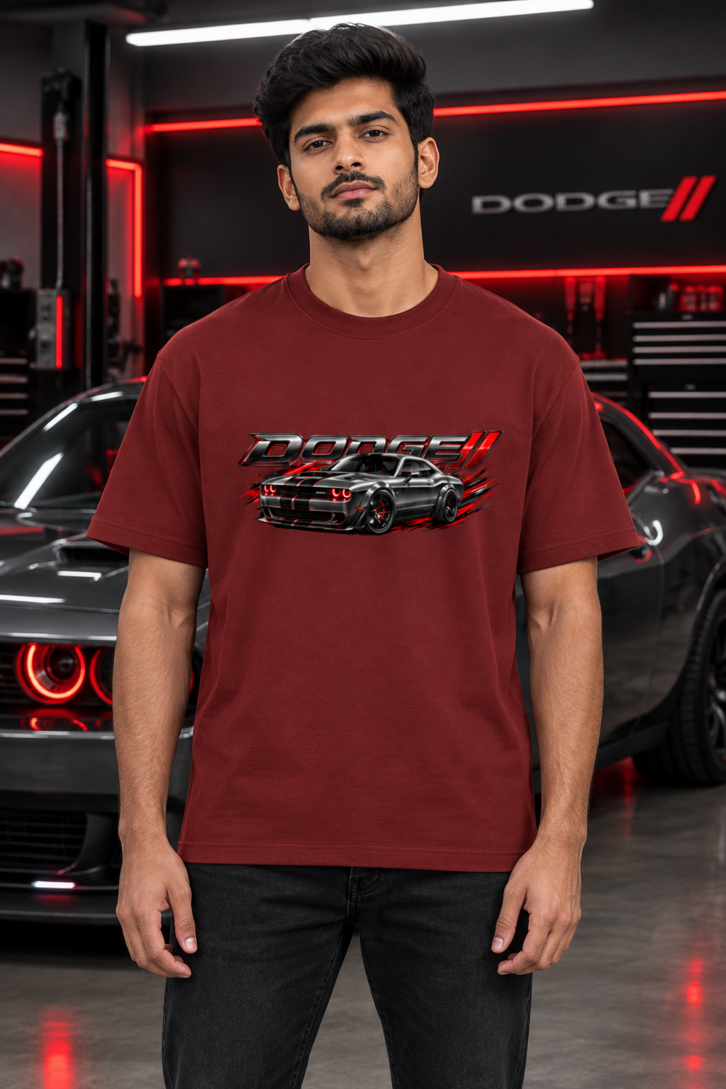 DODGE Red male model