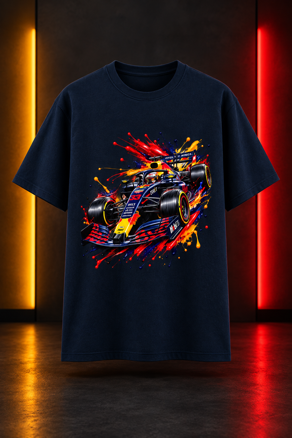F! Fever Navy Blue mockup