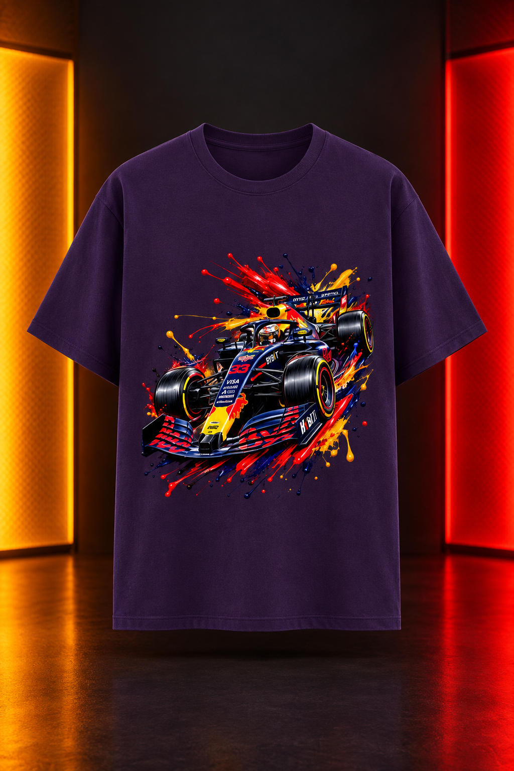F! Fever Purple mockup