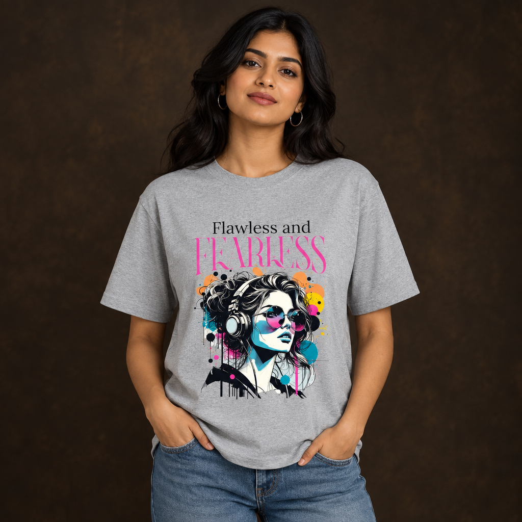 Fearless Grey Melange female model preview