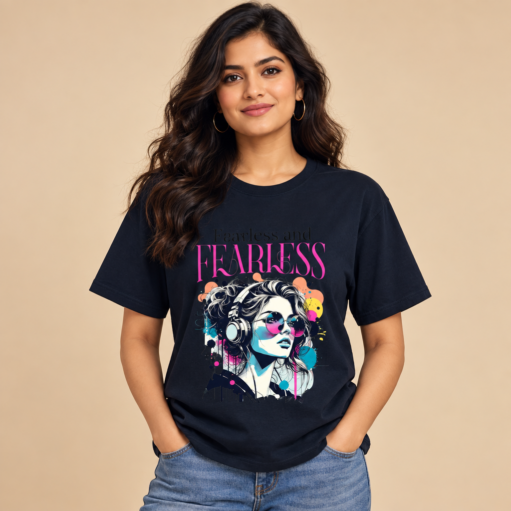 Fearless Navy Blue female model preview