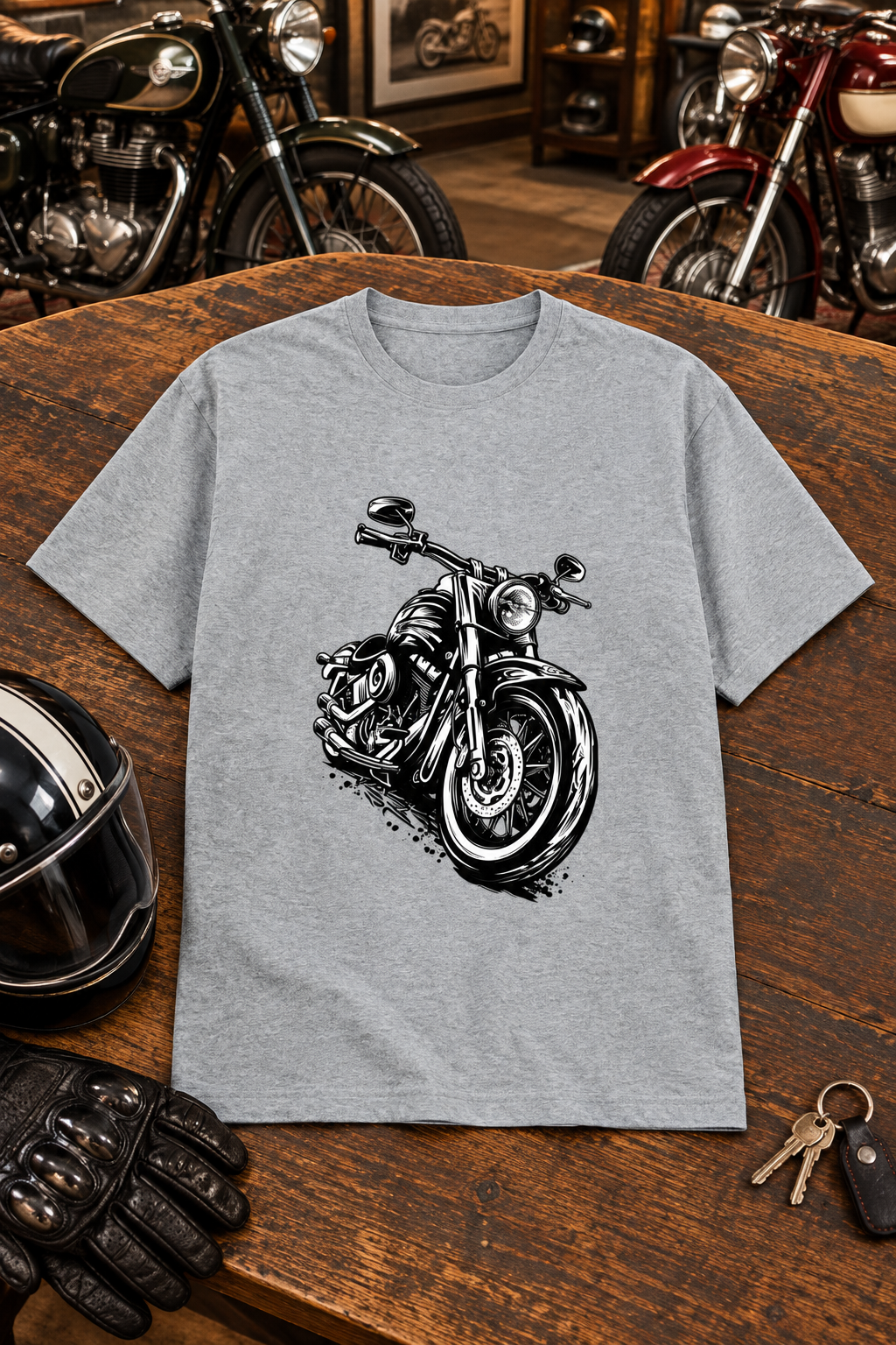 Grey Melange design