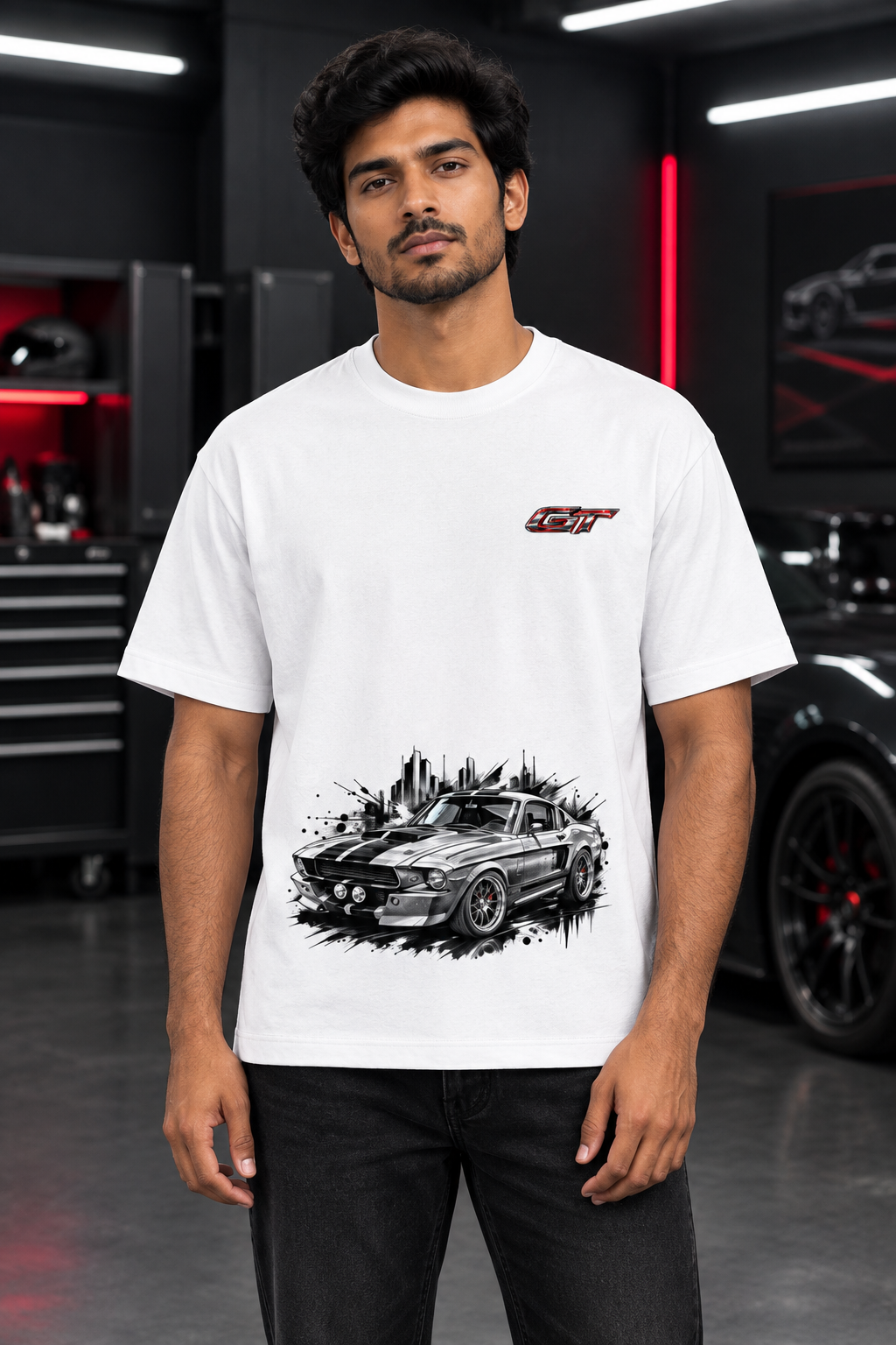GT White male model