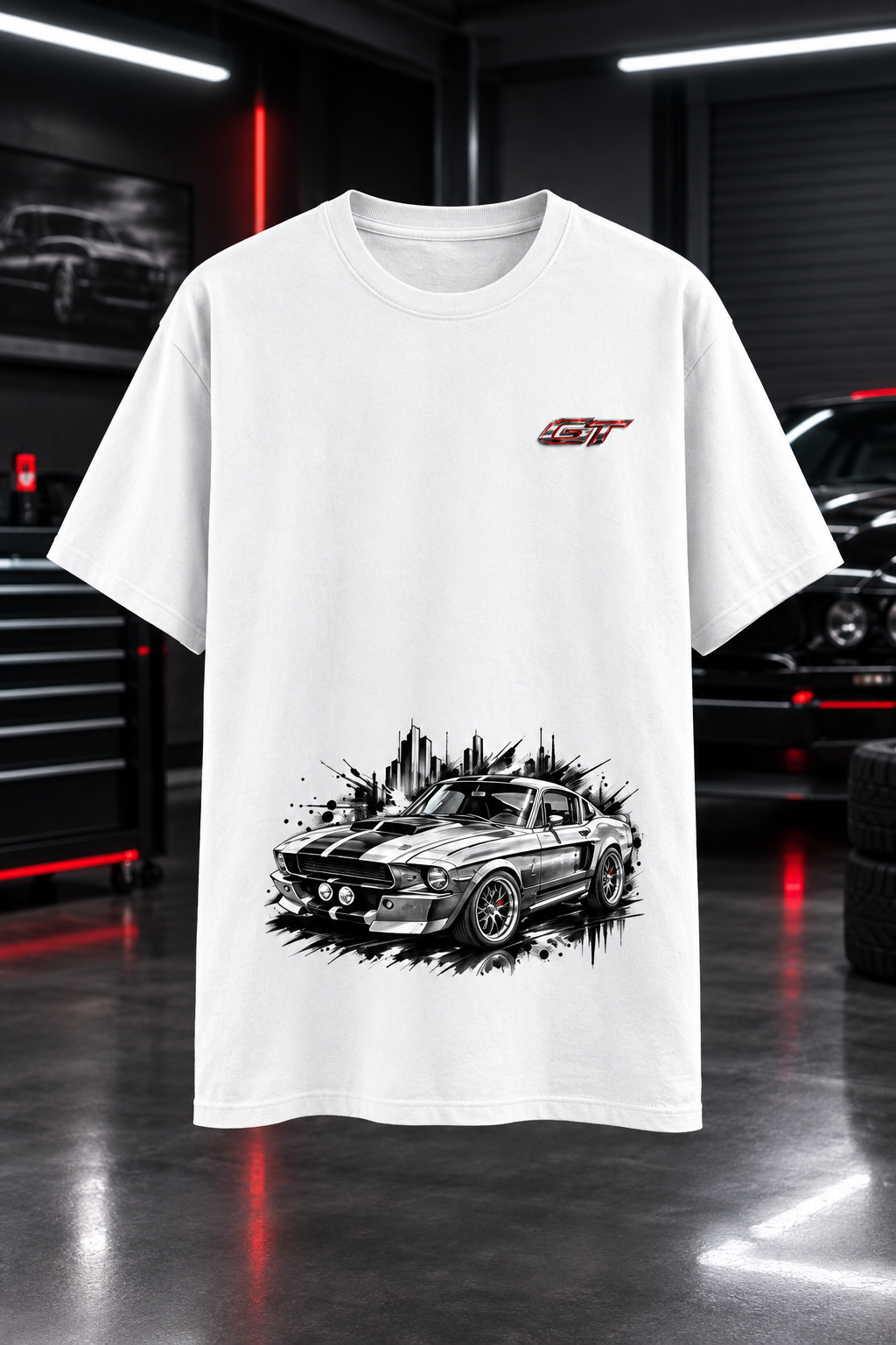 GT White mockup