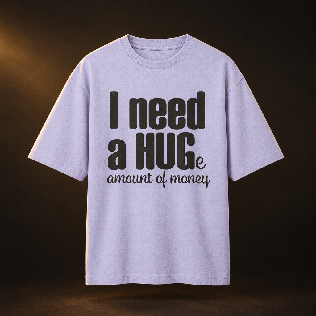 I Need a Hug Lavender design-first preview