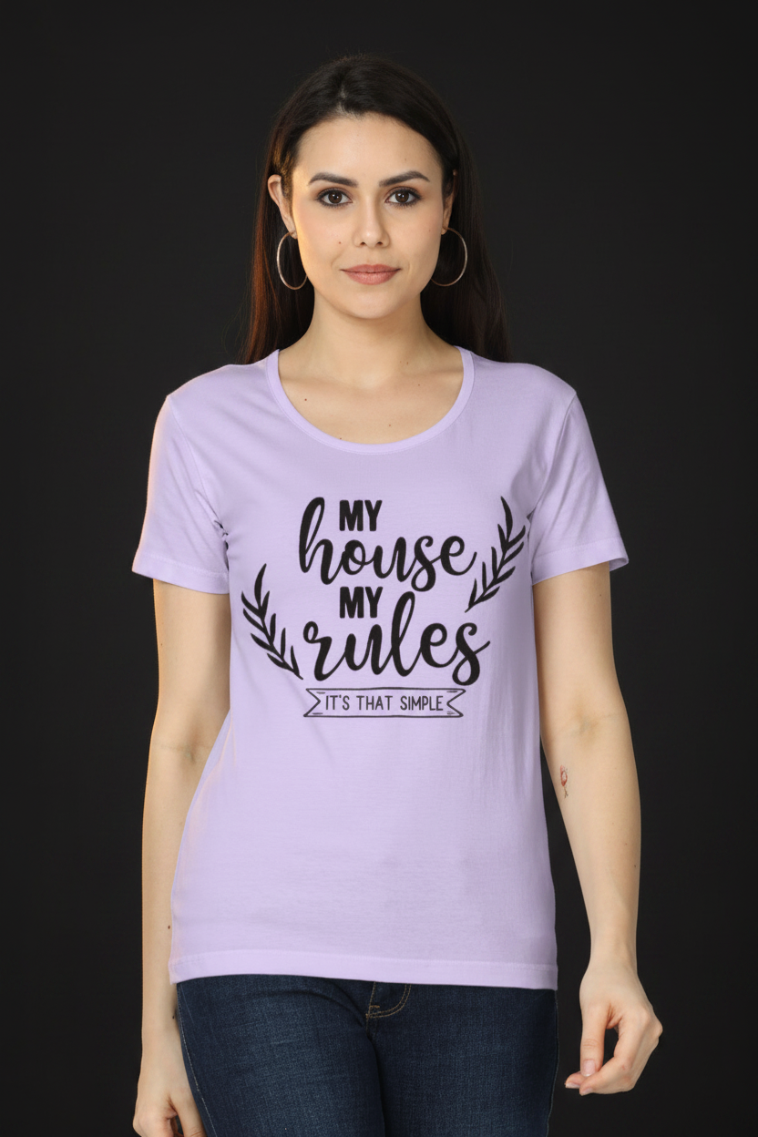 Women's Classic T-Shirt – Lavender – Front
