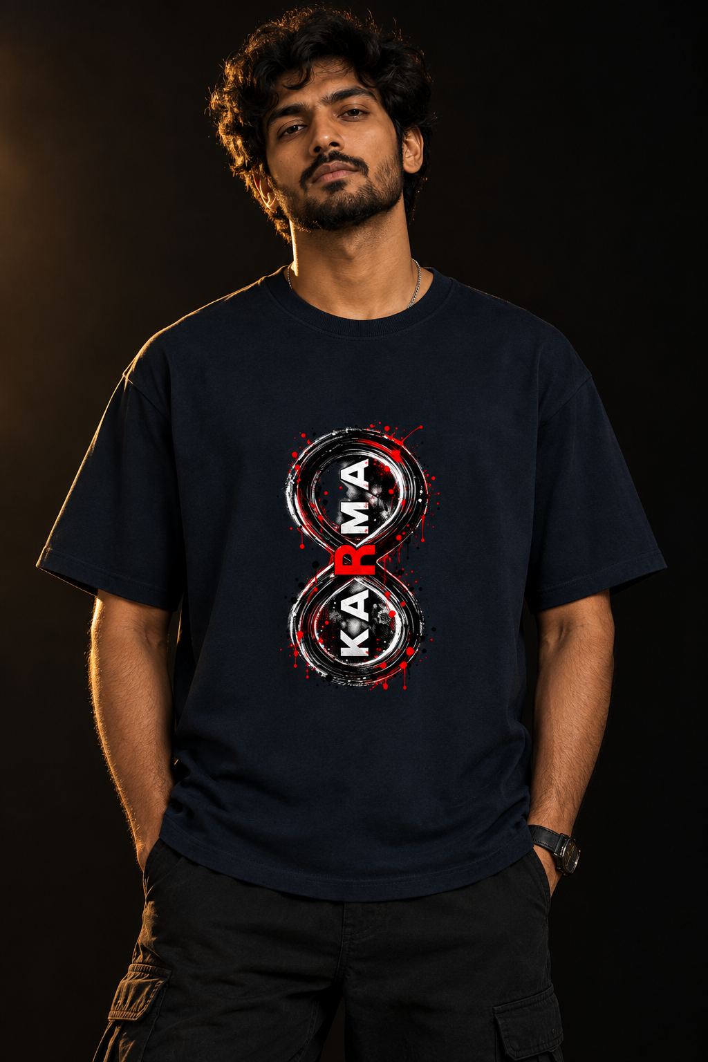 Karma Navy Blue model