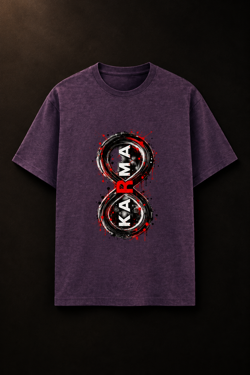 Karma Purple Melange design