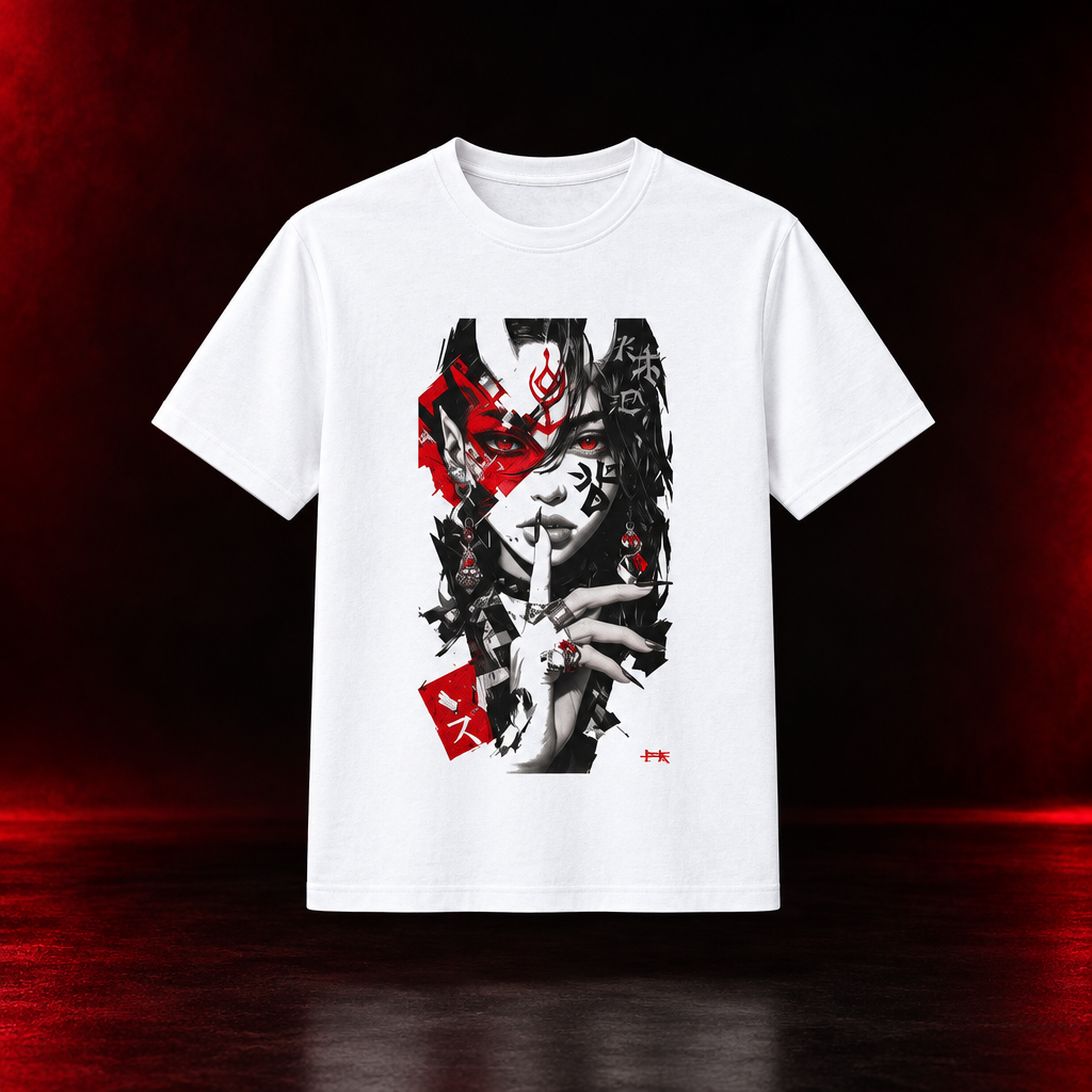 Lady In Red White design-first preview