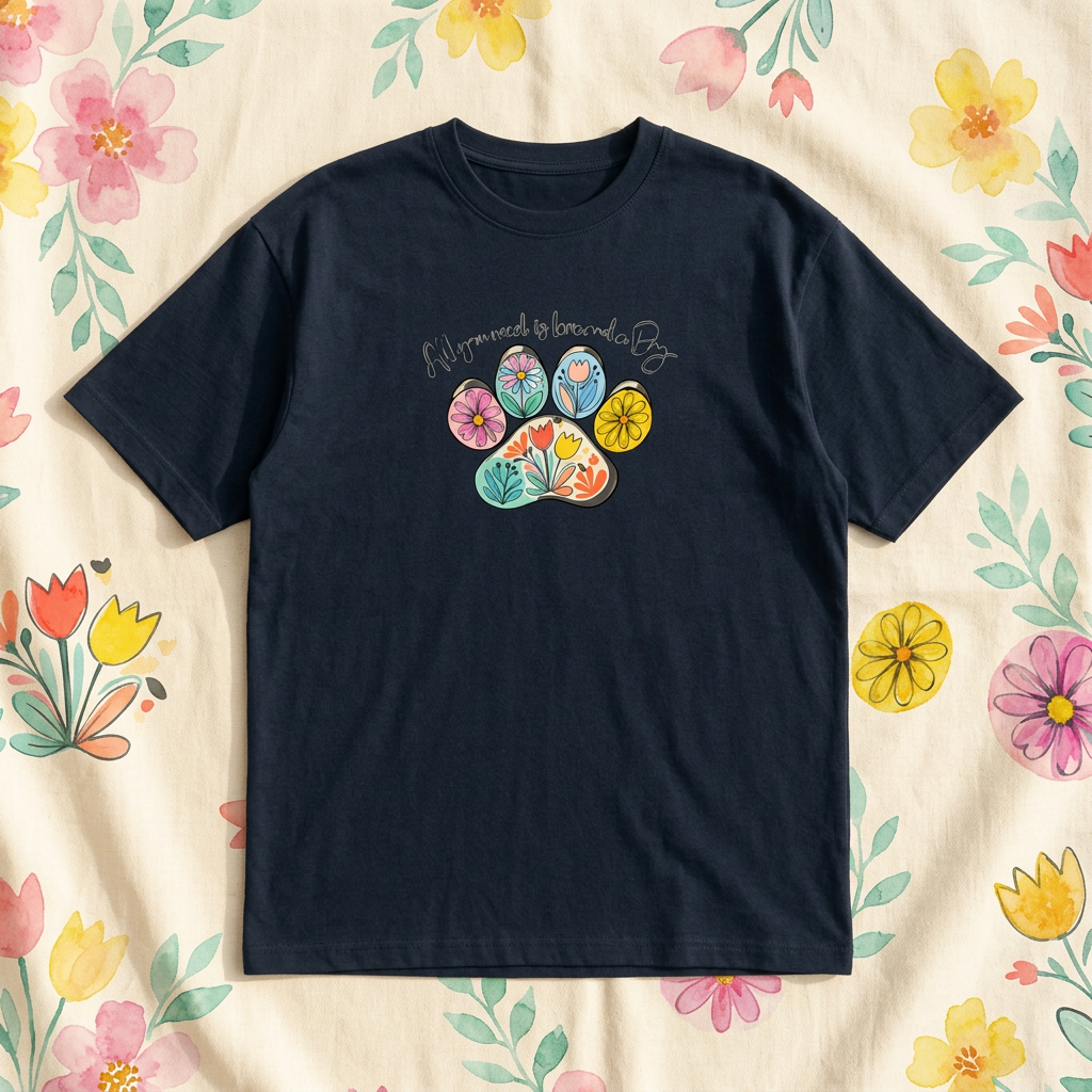 Navy Blue All I Need design preview