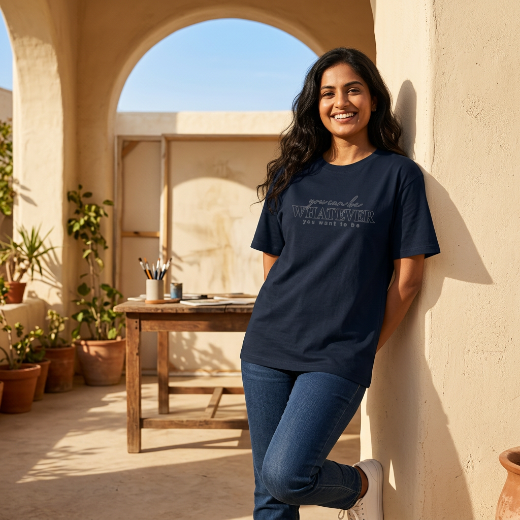 Navy Blue female model preview