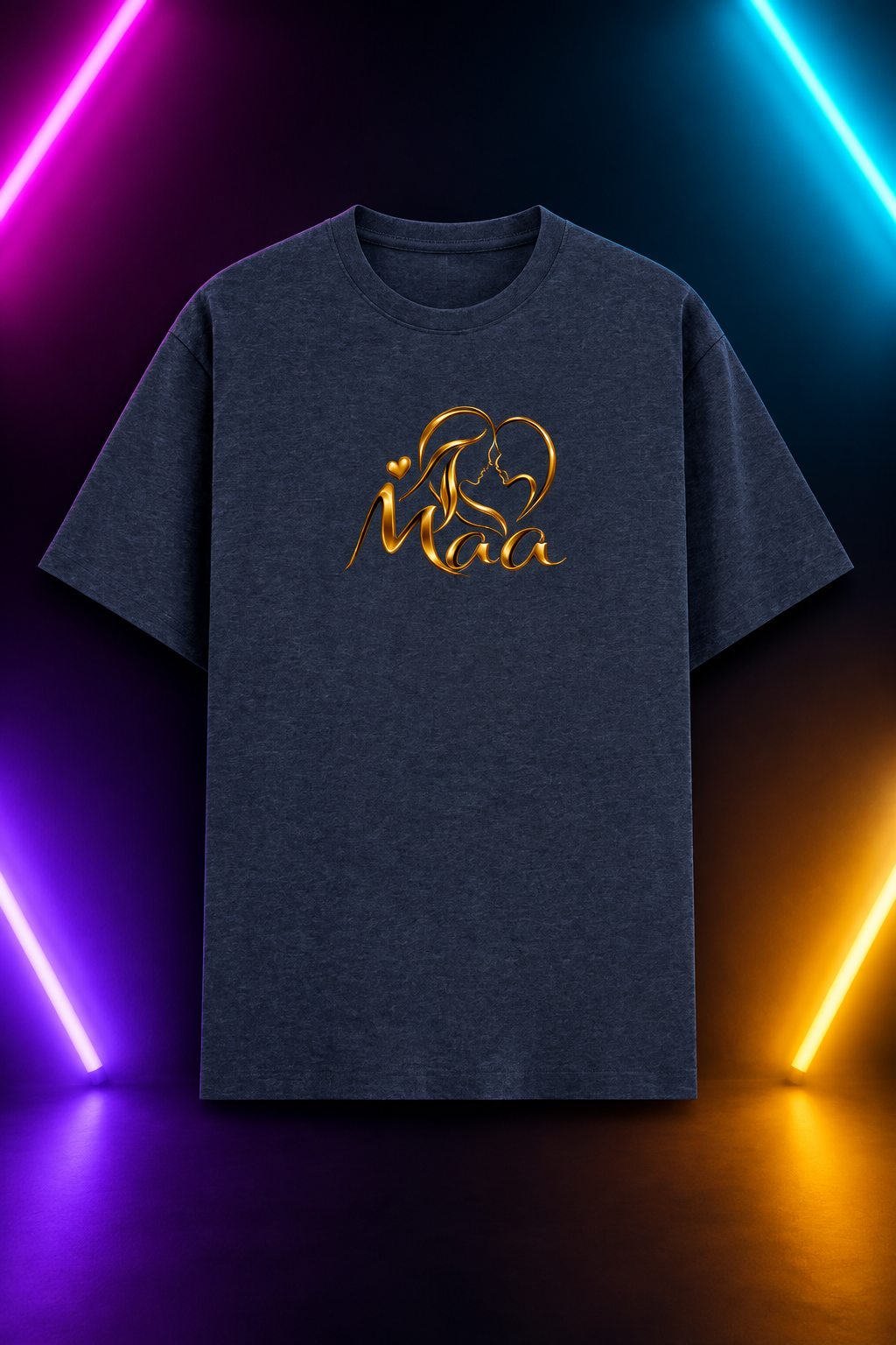 Navy Melange design