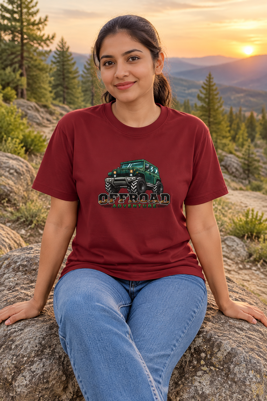 OFF ROAD Red female model