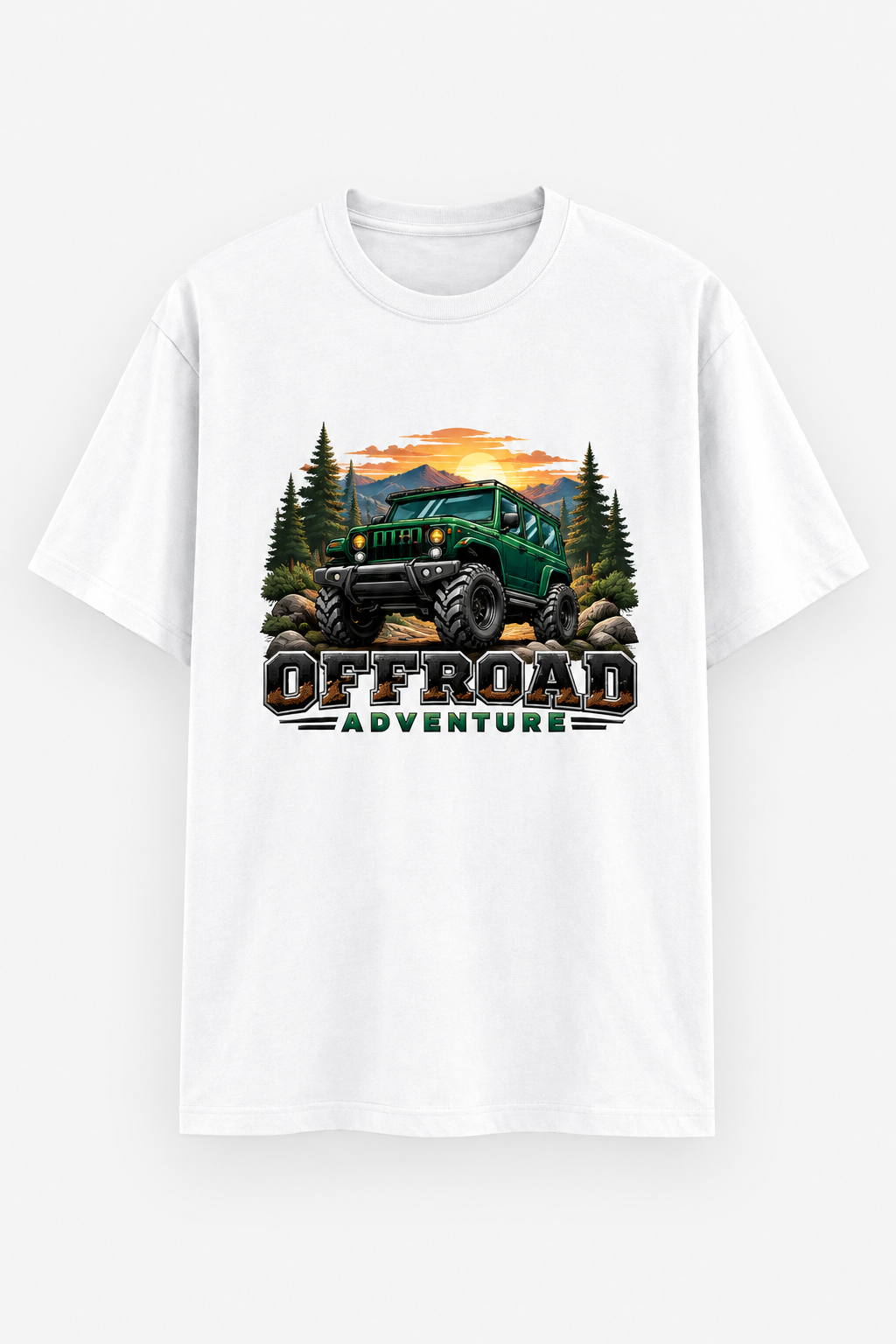 OFF ROAD White mockup