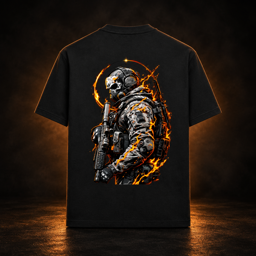 On Duty Black back design-first preview