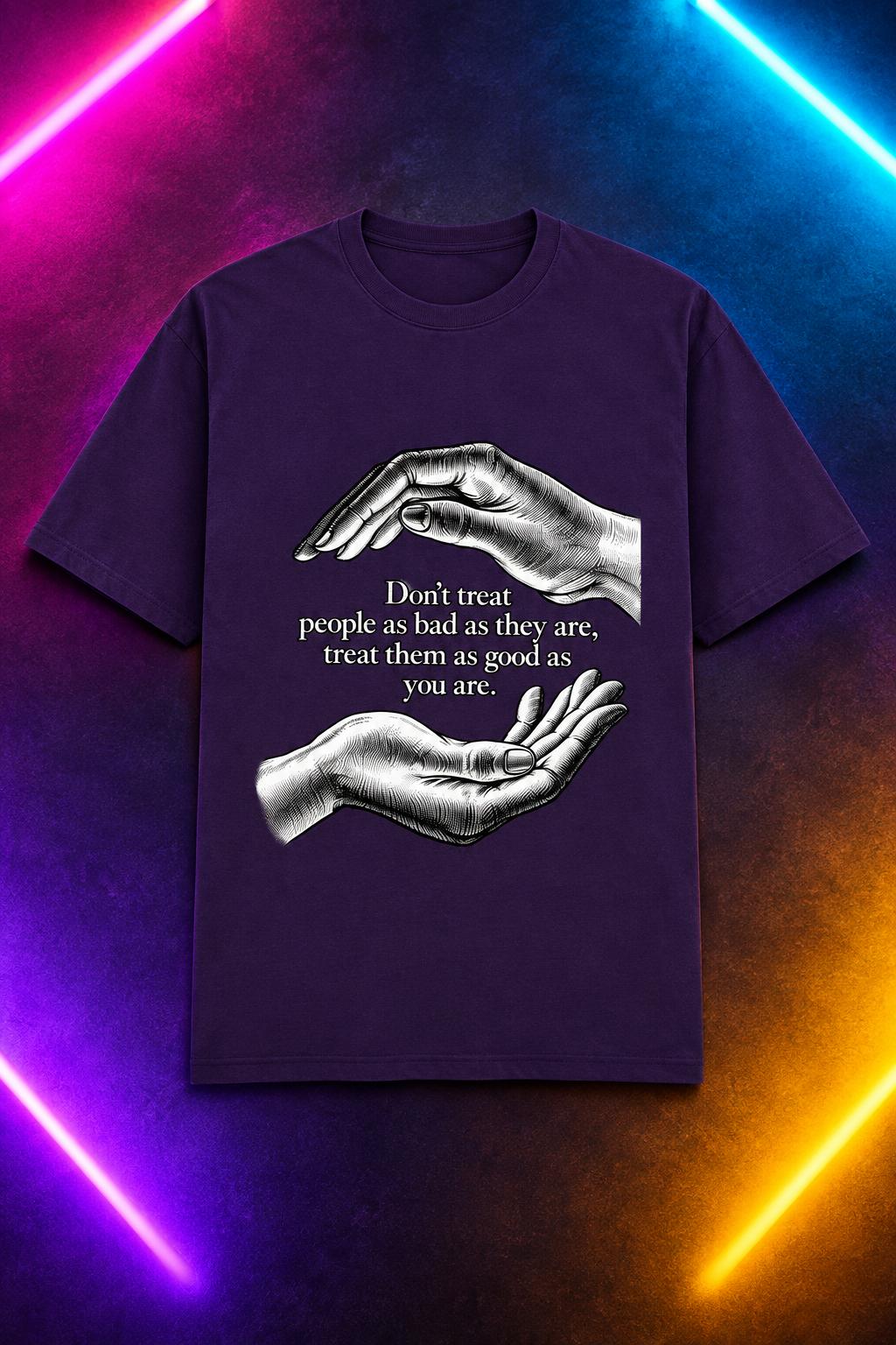 Purple design, multi-color