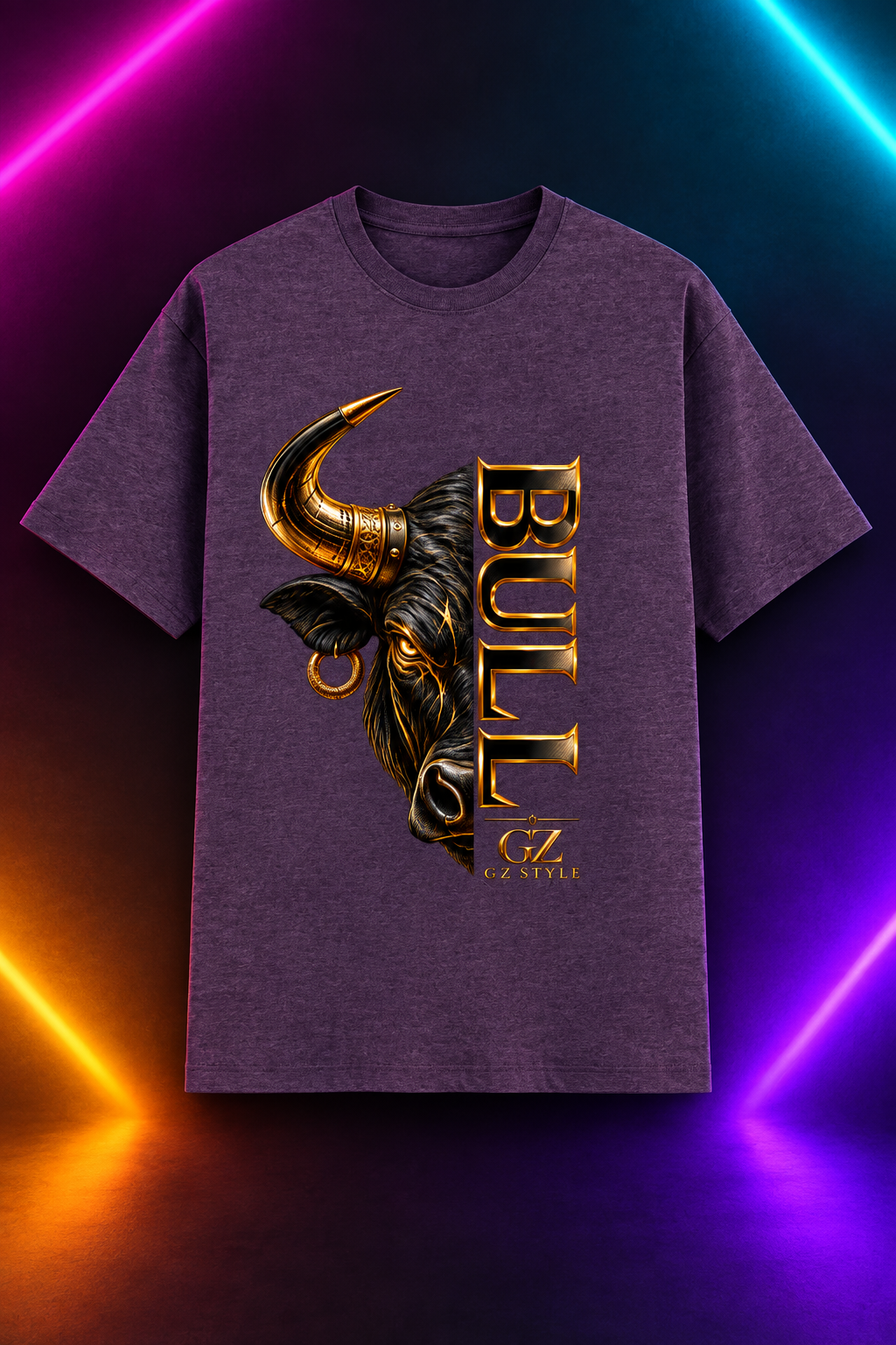 Purple Melange design