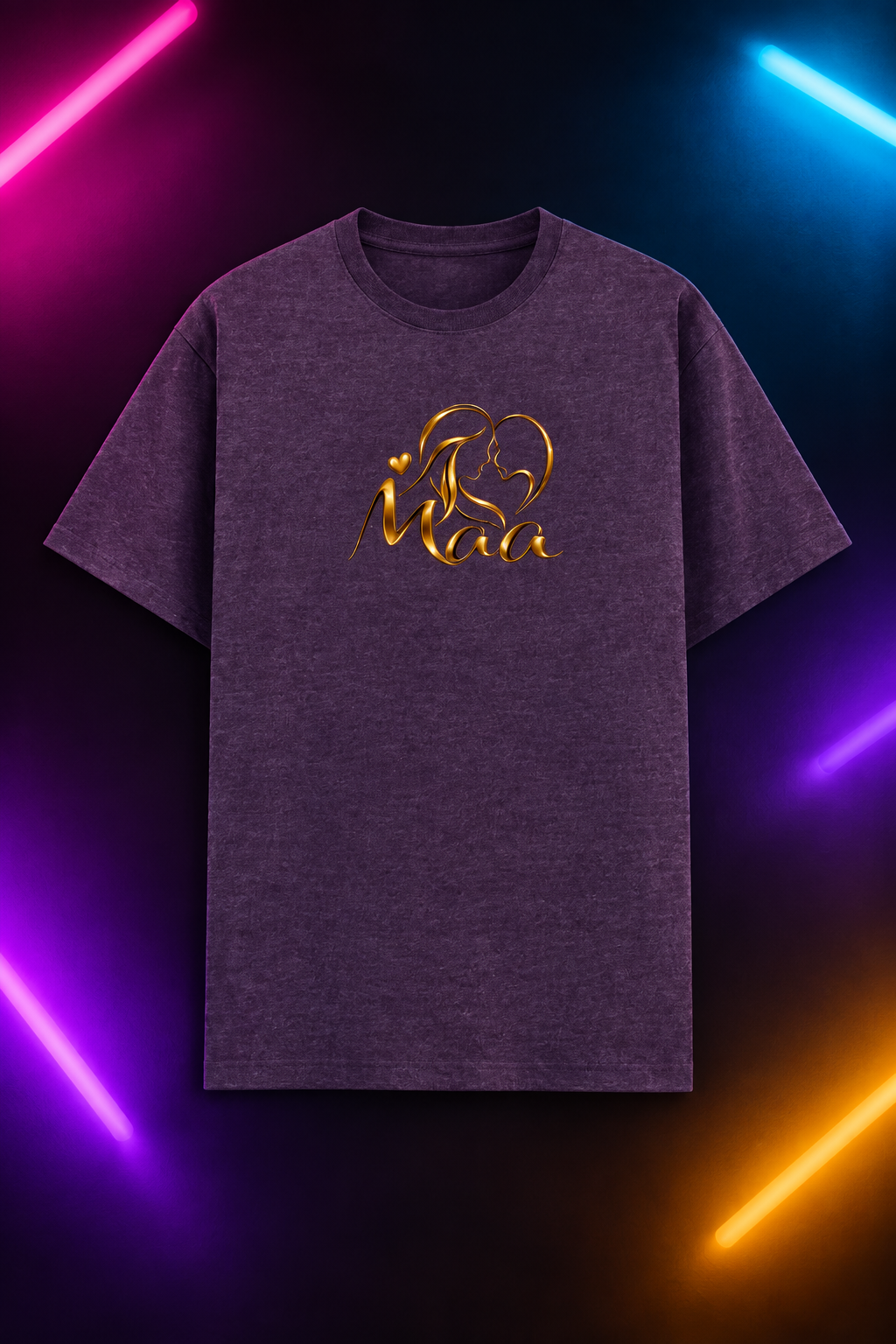 Purple Melange design