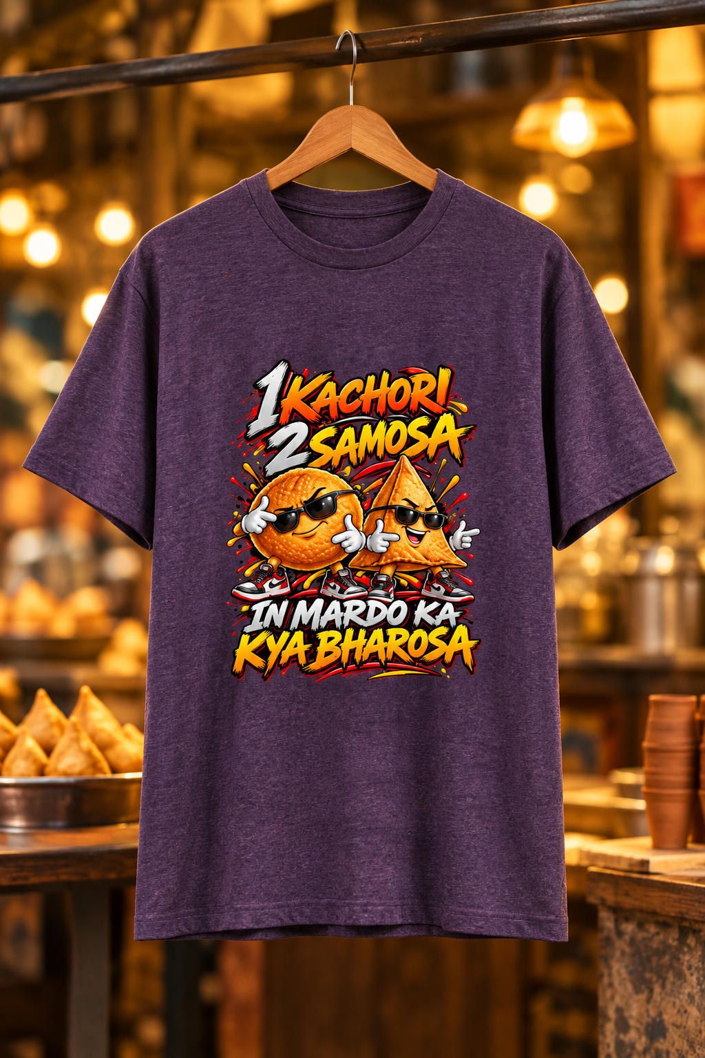 Purple Melange product mockup