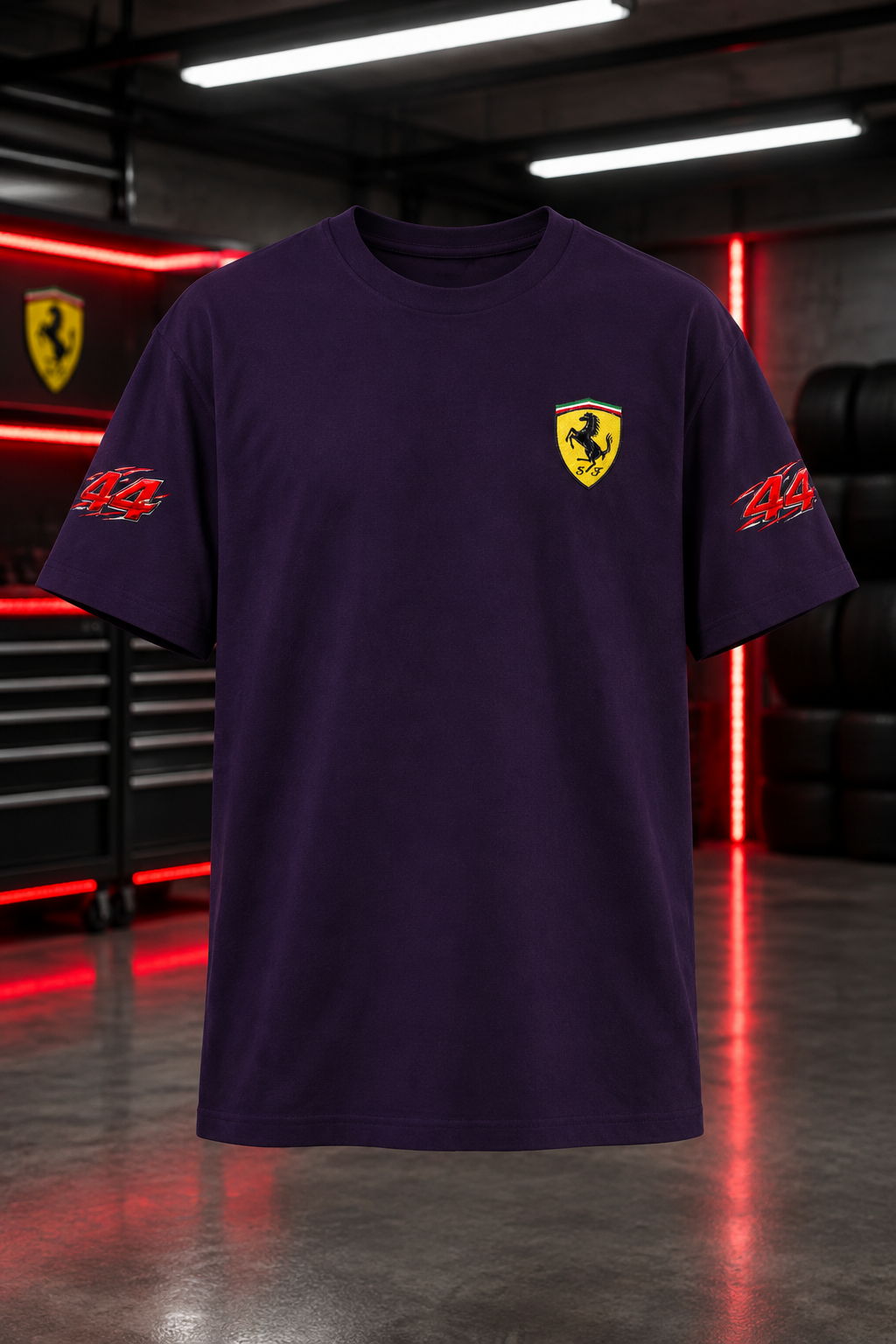 Purple mockup front
