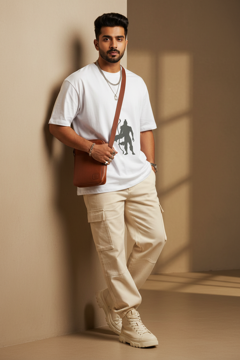 Ram Ji Tee - Male Model
