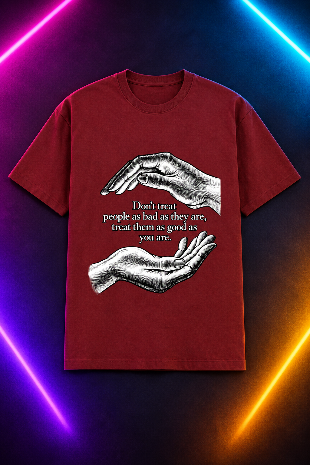 Red design, multi-color
