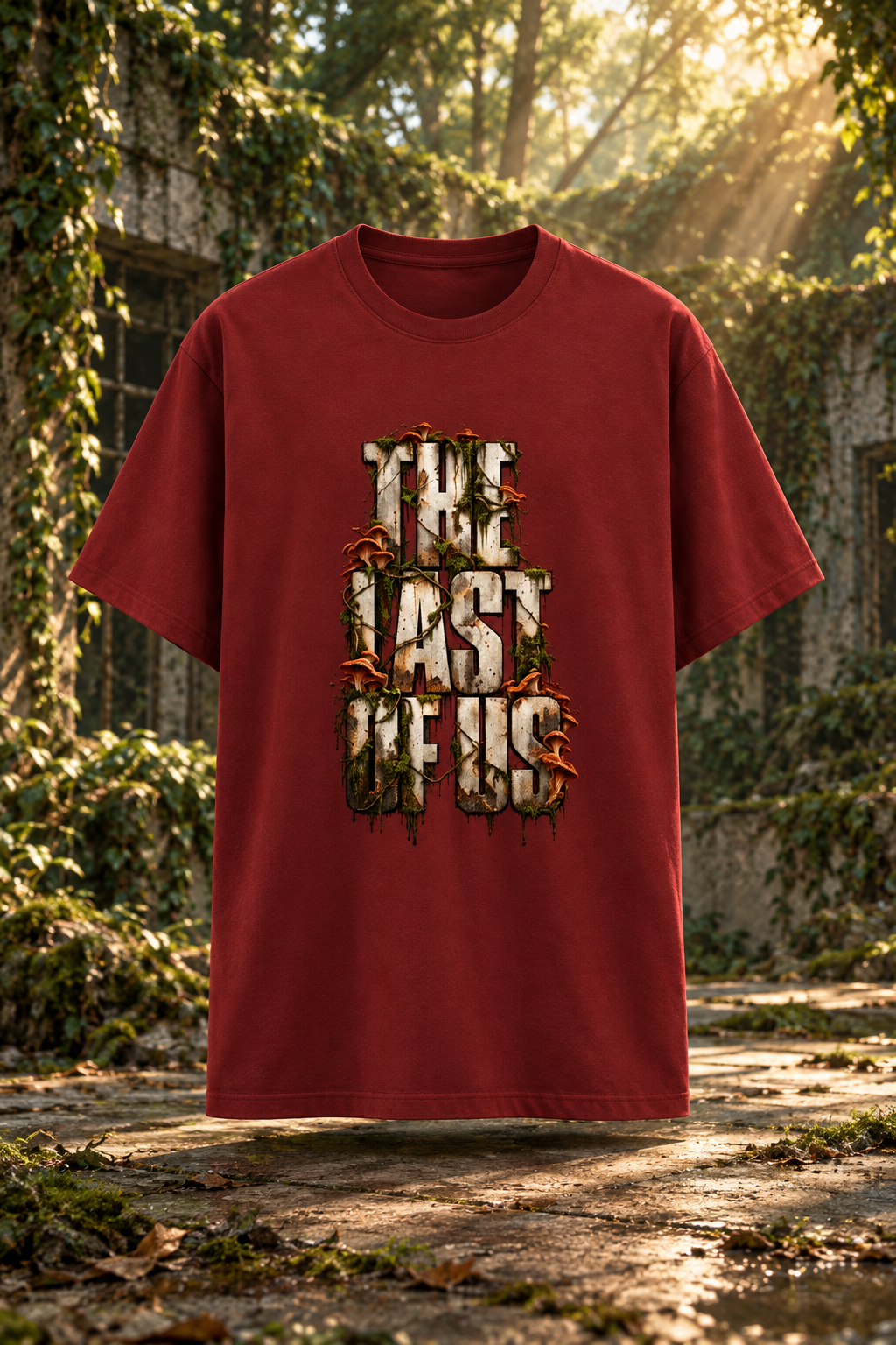 Red product mockup