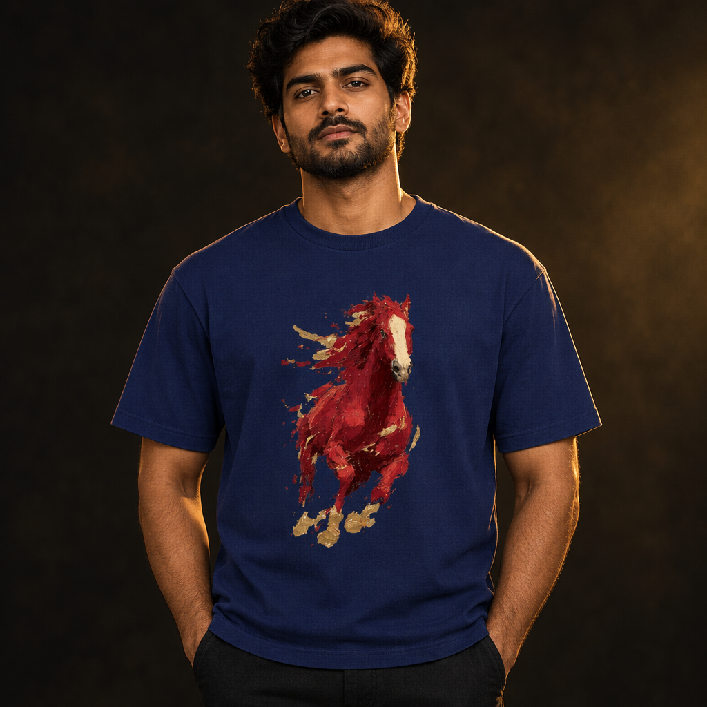 Royal Blue Indian-model