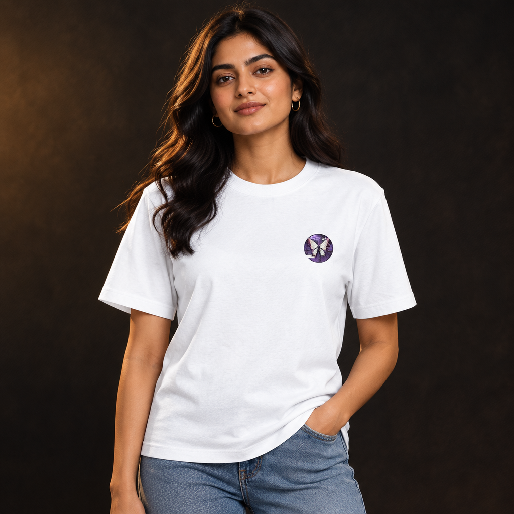 Sammy’s Choice White female-model preview