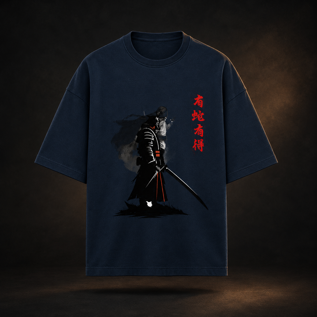 Samurai Navy Blue design-first preview