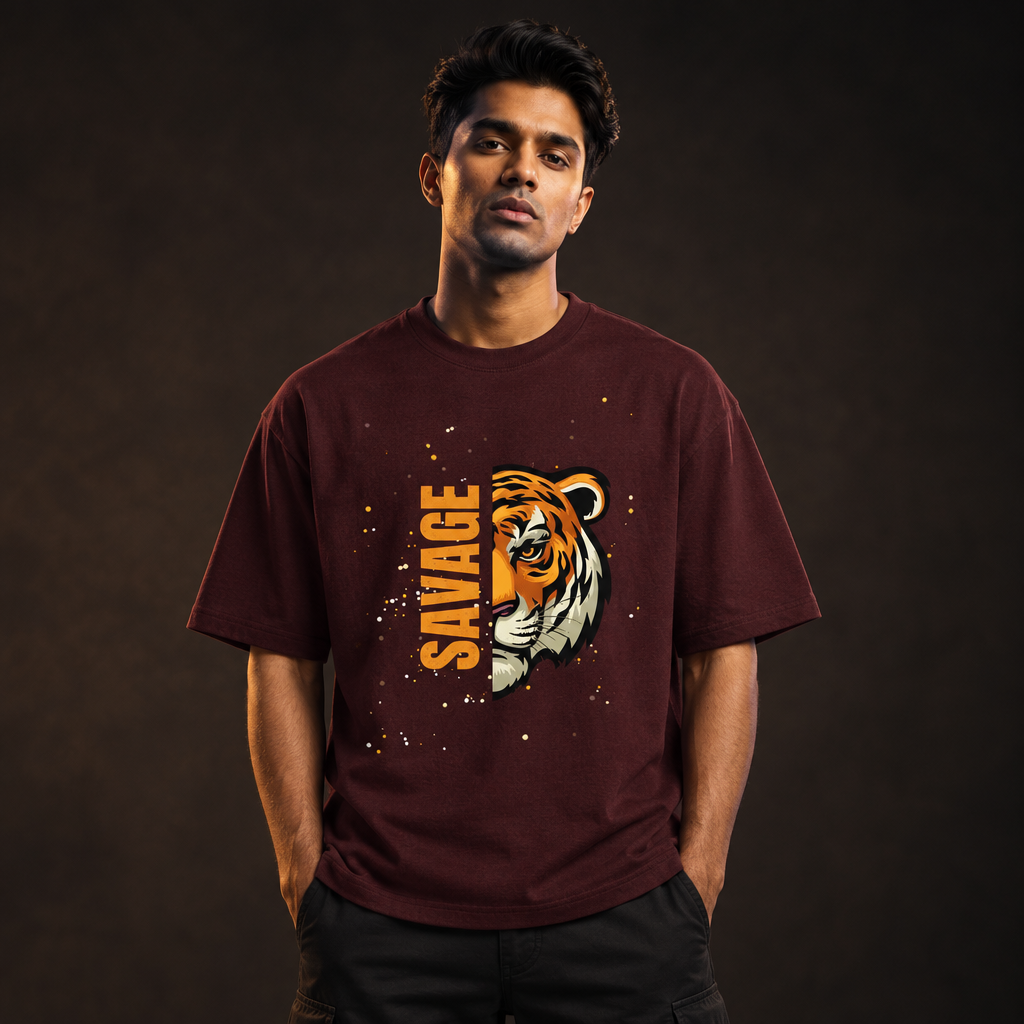 Savage Tiger Maroon model preview