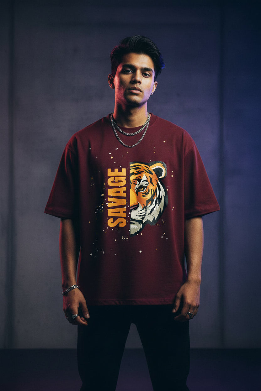 Savage Tiger Maroon
