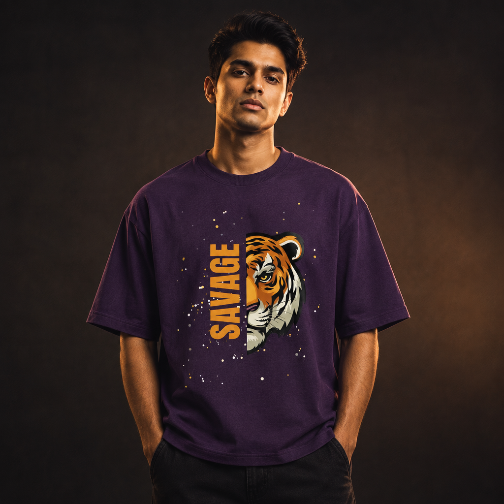 Savage Tiger Purple model preview