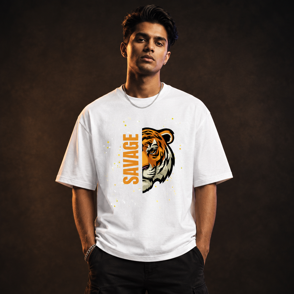 Savage Tiger White model preview