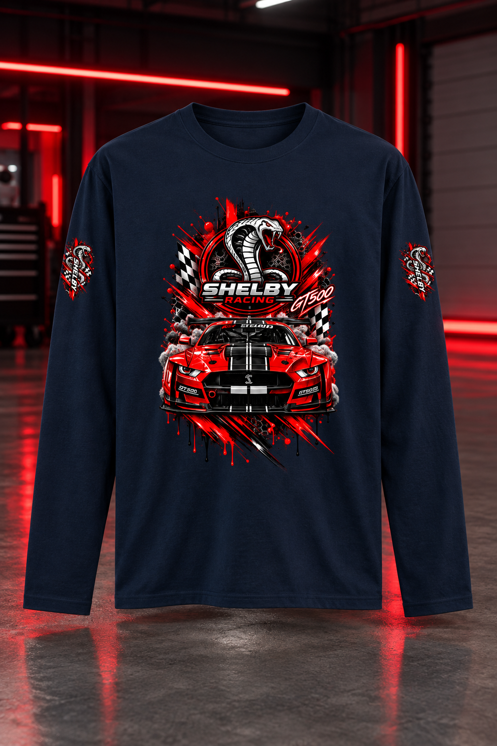 Shelby Navy Blue mockup